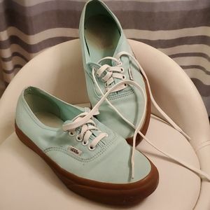 Vans sneakers teal